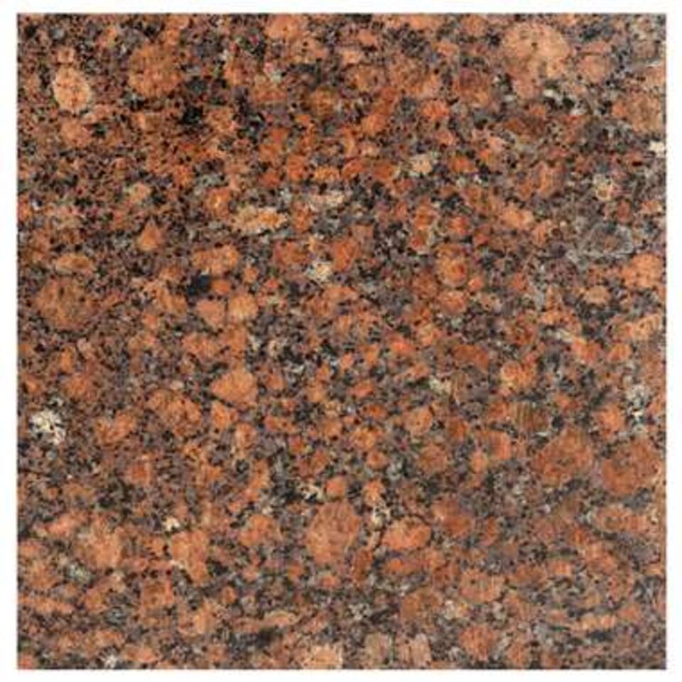 VIDAXL Salontafel 40x40x35 cm echt steen met marmeren textuur bruin