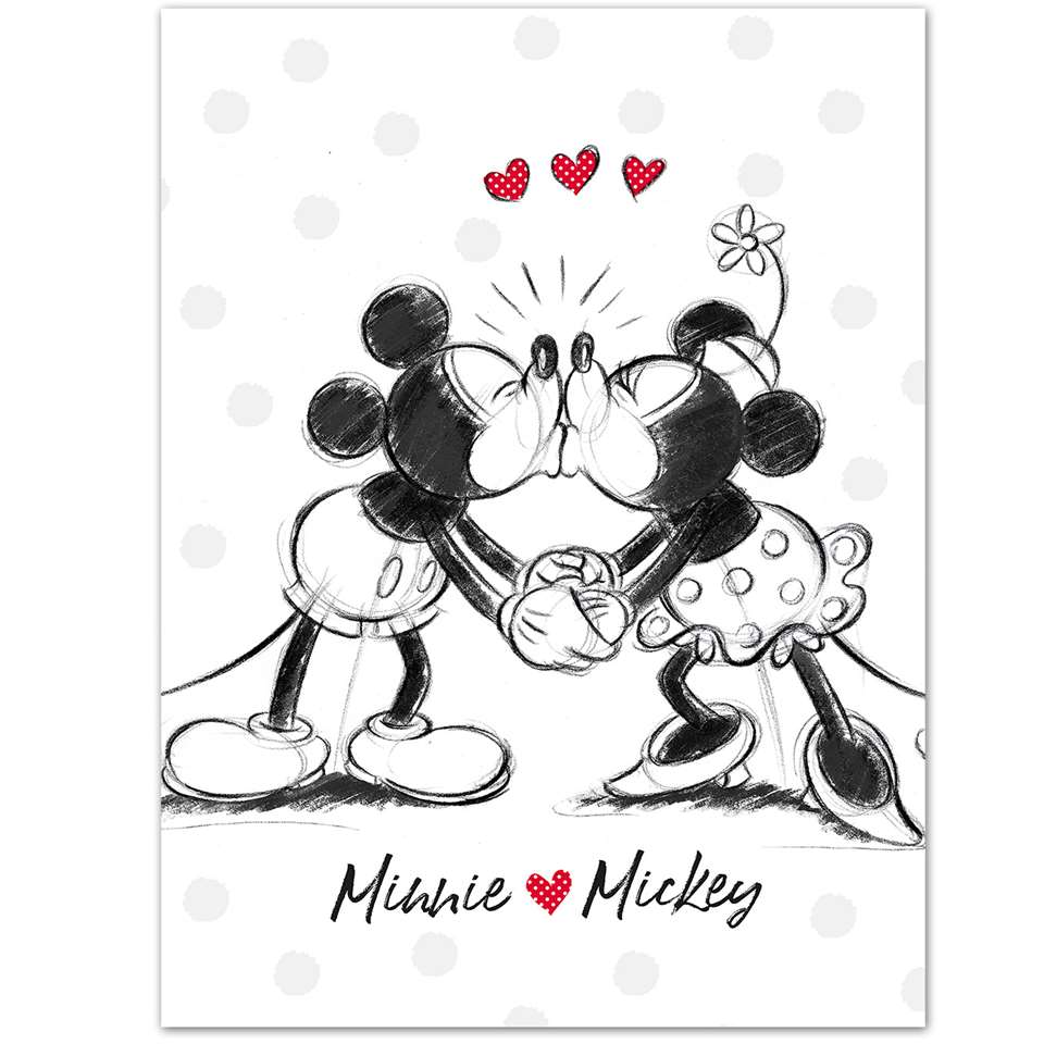 Disney Minnie Mouse Fleeceplaid Cartoon - 100 x 140 cm - Multi