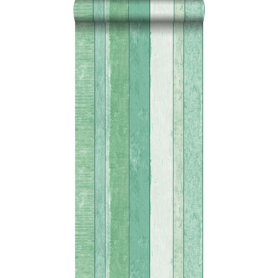 ESTAhome behang - sloophout motief - groen - 0.53 x 10.05 m product