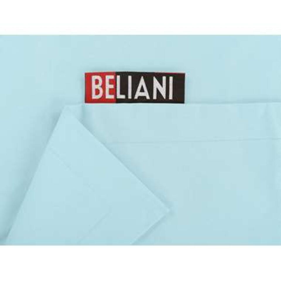 Beliani Extra grote zitzak FUZZY - blauw nylon