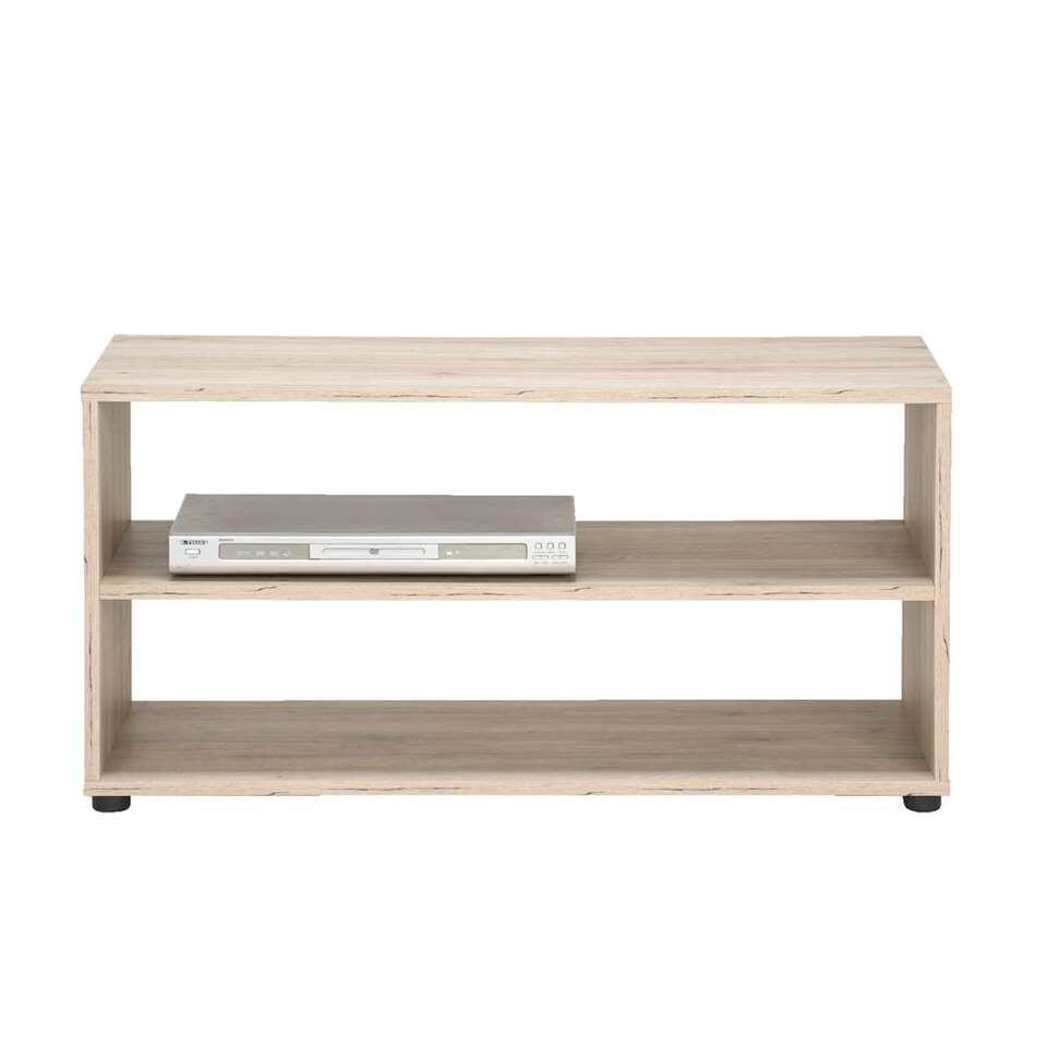TV-meubel Vancouver - eiken/hout - 45x90x39 cm