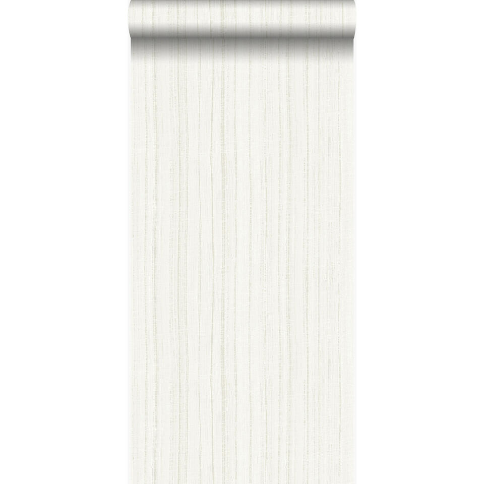 Origin behang - strepen structuur - wit - 53 cm x 10,05 m product