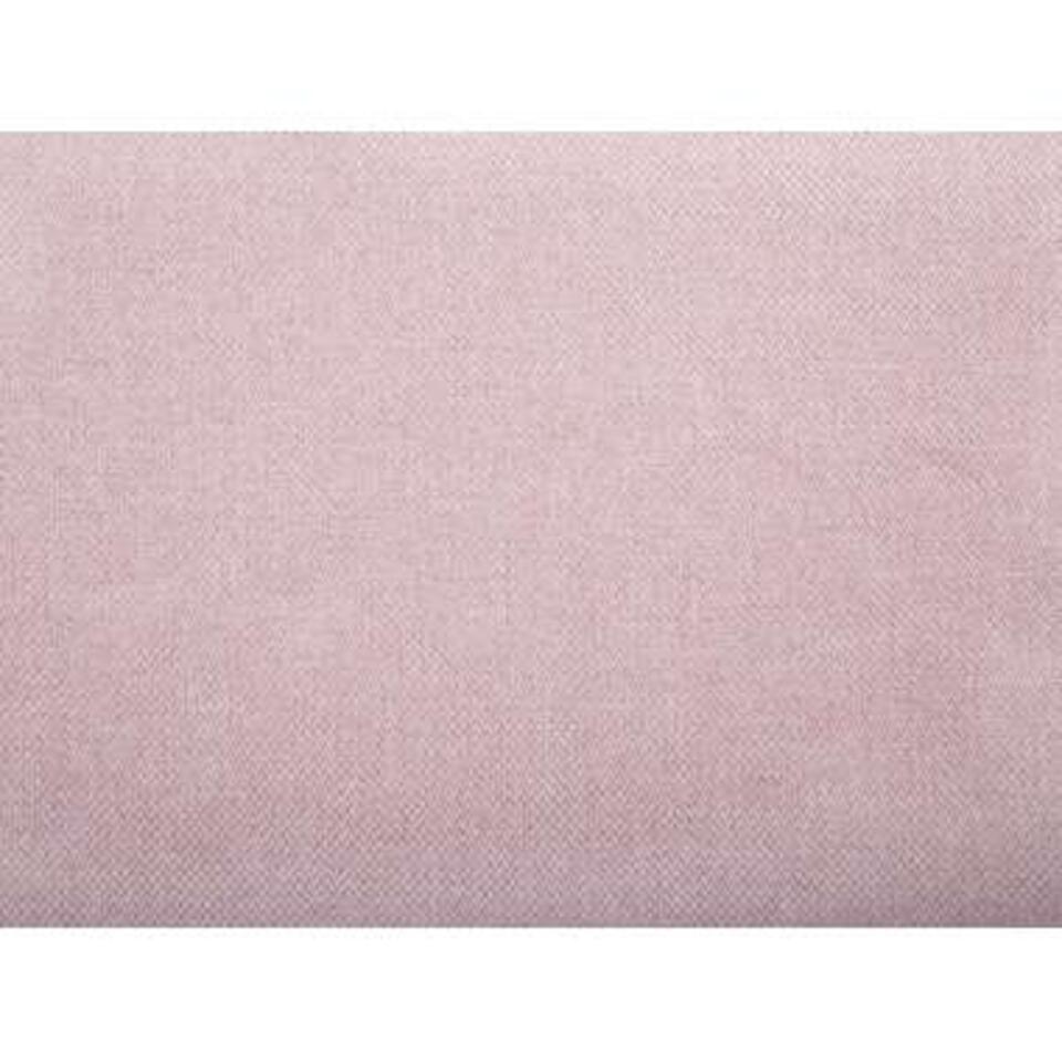 Beliani Tweezitsbank - BREKKE roze polyester