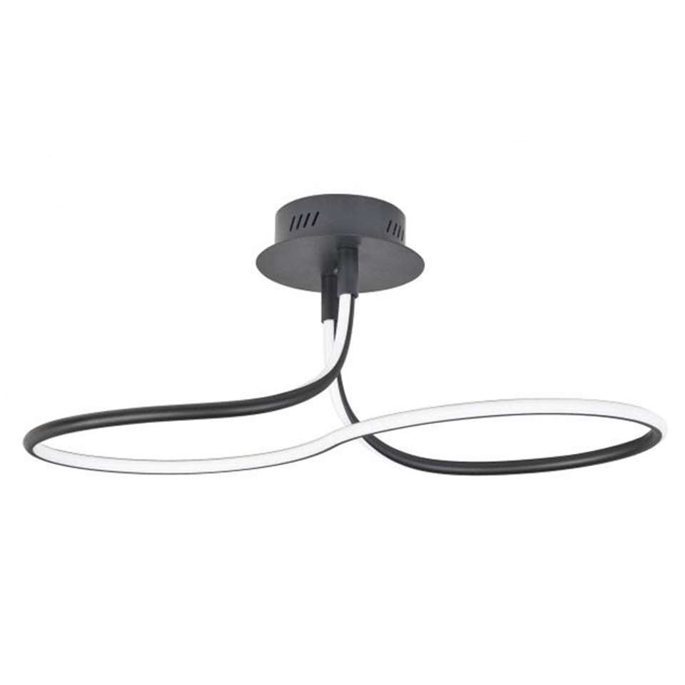 Highlight Plafondlamp Basel - klein - zwart