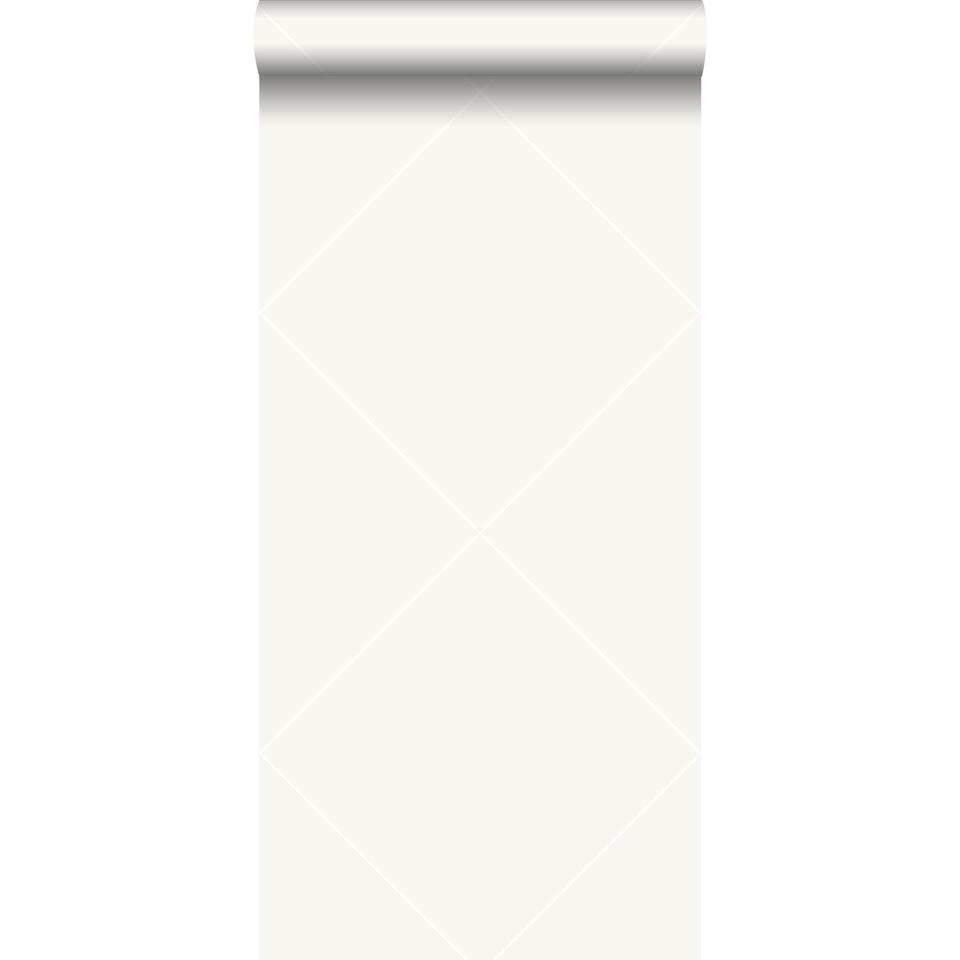 Origin behang - grafische lijnen - glanzend wit - 0.53 x 10.05 m product