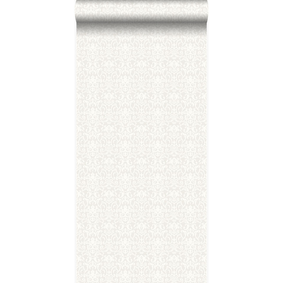 Origin behang - ornamenten - wit en lichtgrijs - 53 cm x 10,05 m product