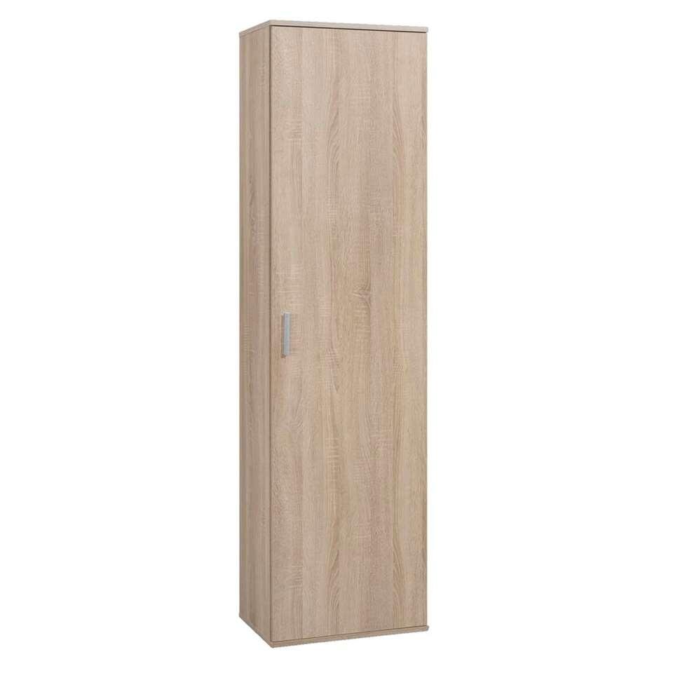 Kast Inca 1-deurs - eiken - 184x50x34,5 cm