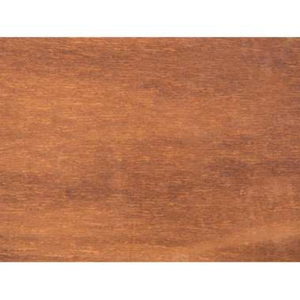Beliani Schommelbank APRILIA - donkere houtkleur larikshout