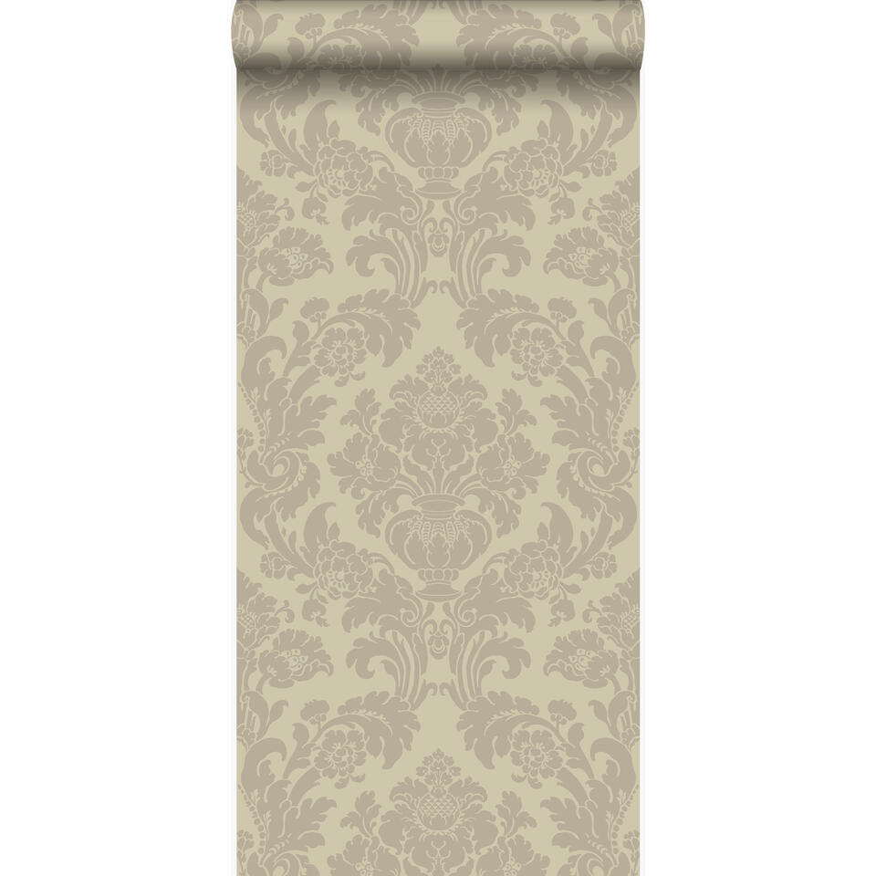 Origin behang - ornamenten - warm beige - 53 cm x 10,05 m product