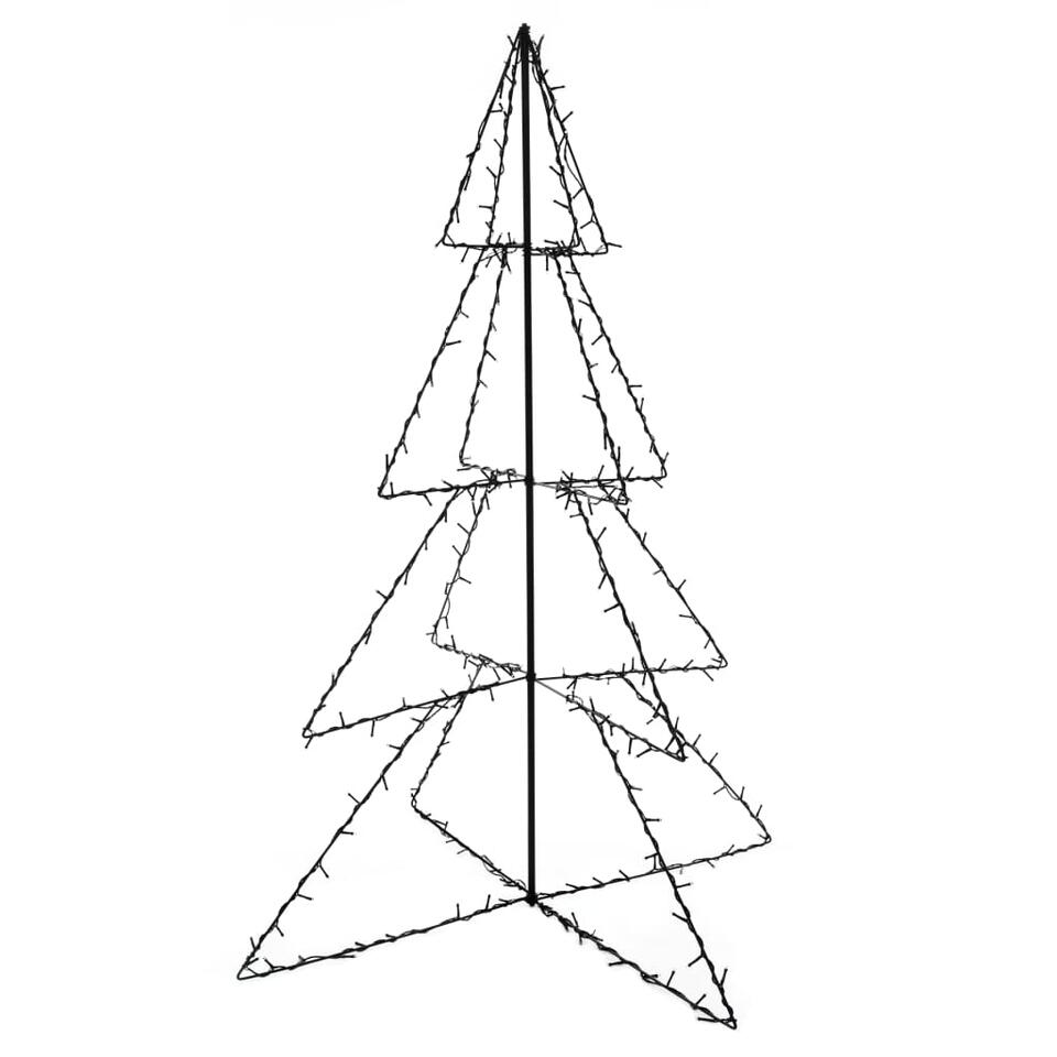 Gedragen Stijg de eerste vidaXL Kerstboom kegel 240 LED's binnen en buiten - 115x150 cm | Leen Bakker