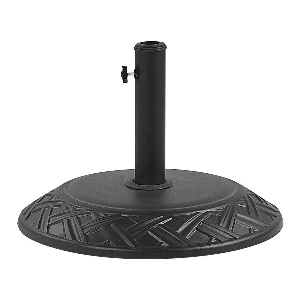 Beliani Accessoires voor parasols CAPACI - zwart beton