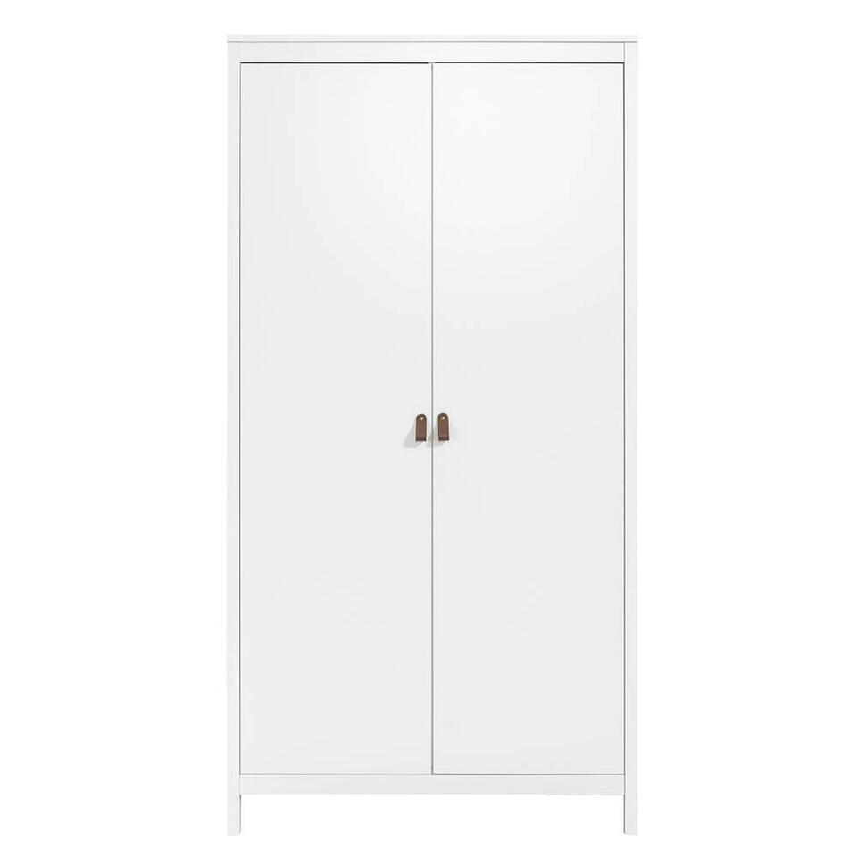 Kledingkast Madeira 2-deurs - wit - 199x102x58 cm