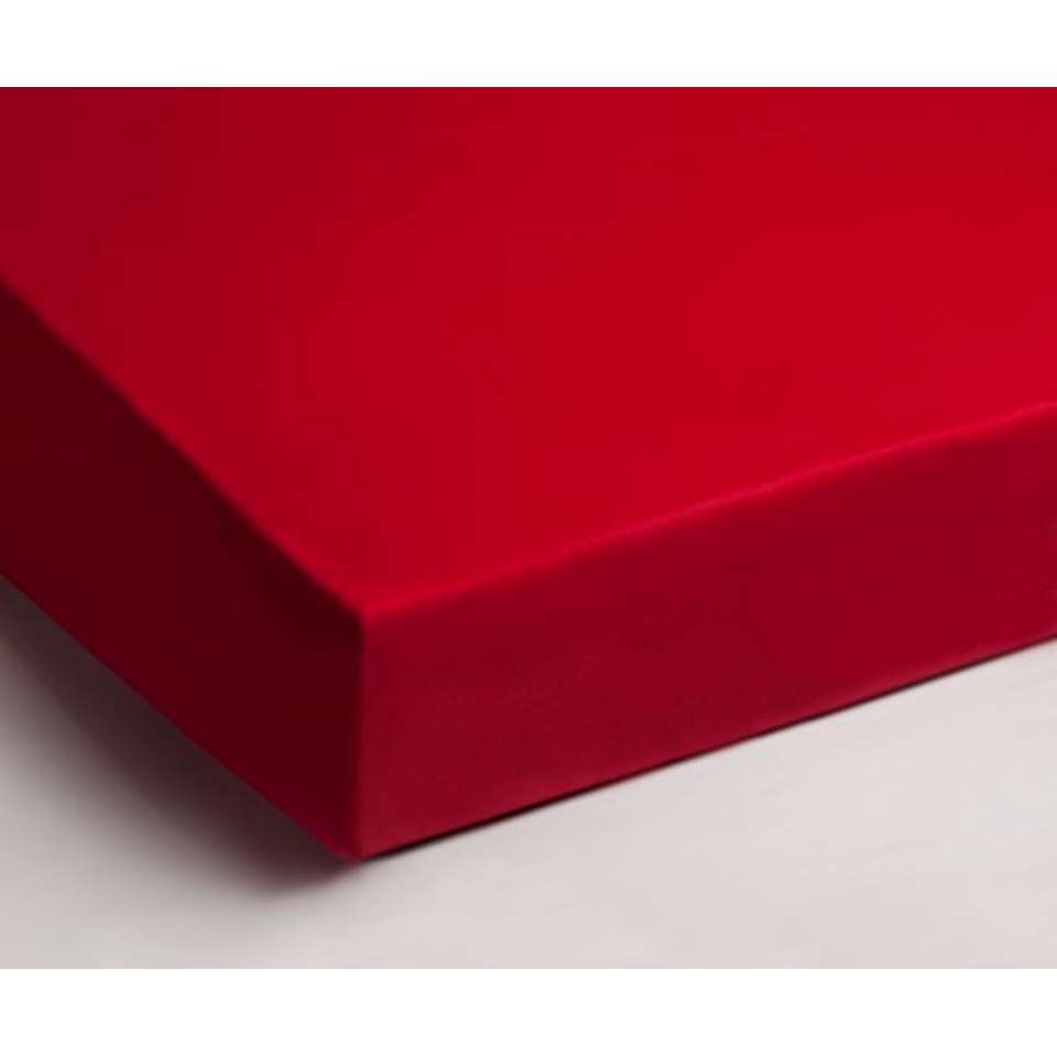Day Dream Hoeslaken - Strijkvrij - 160x200 cm - Rood product