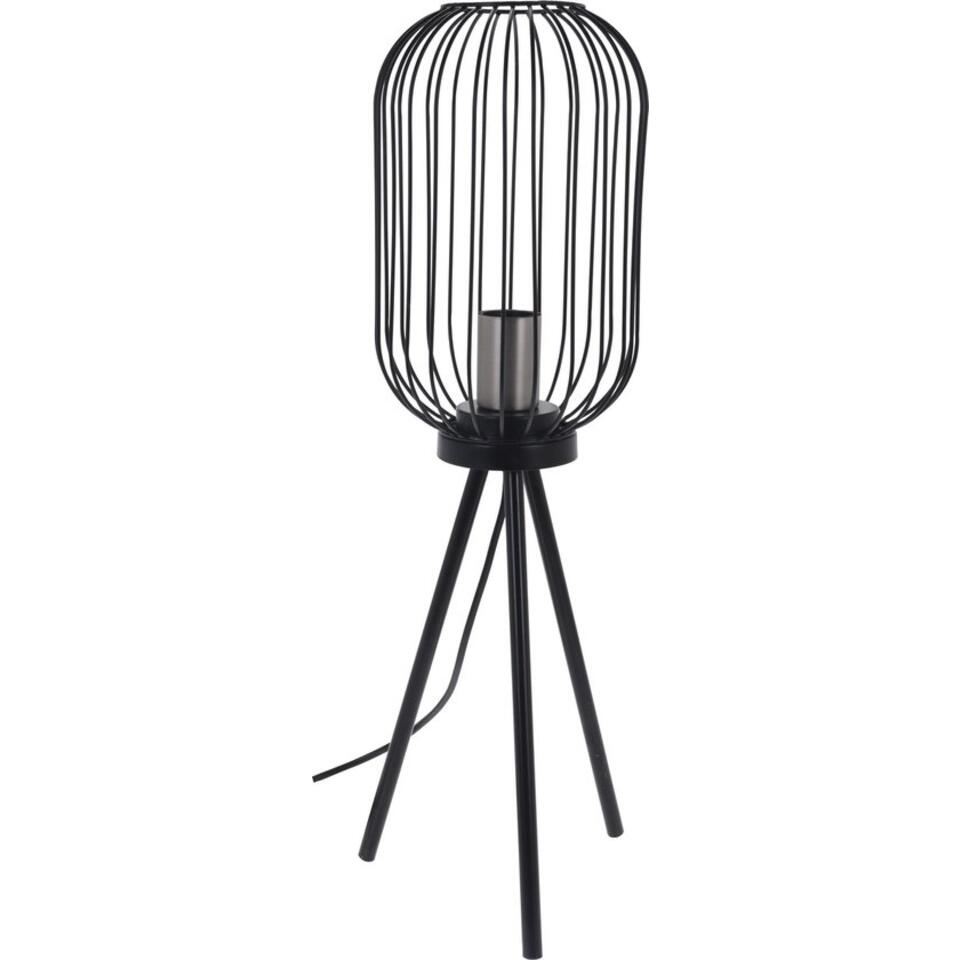Home & Styling Collection - Staande lamp - Metaal - Zwart