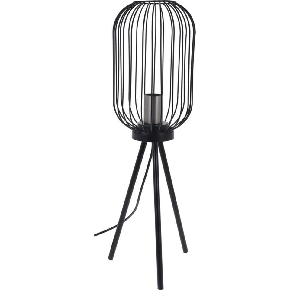 Home & Styling Collection - Staande lamp - Metaal - Zwart