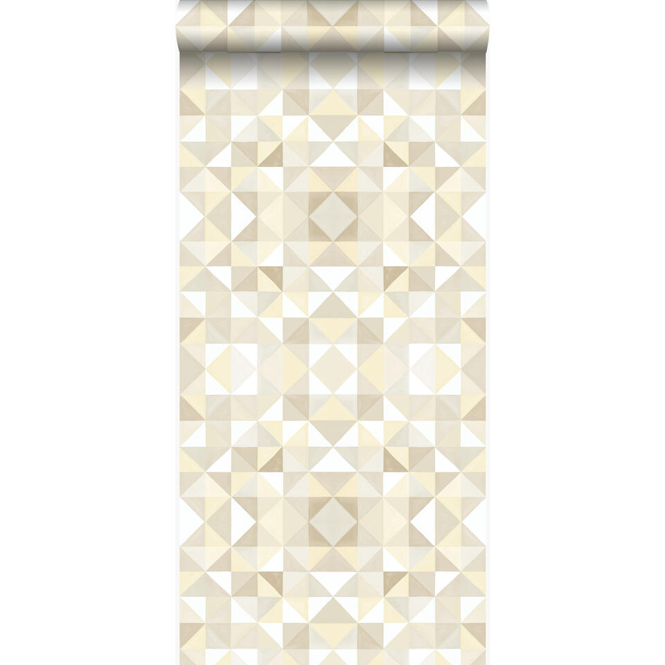 Origin behang - kubisme - beige - 53 cm x 10,05 m product