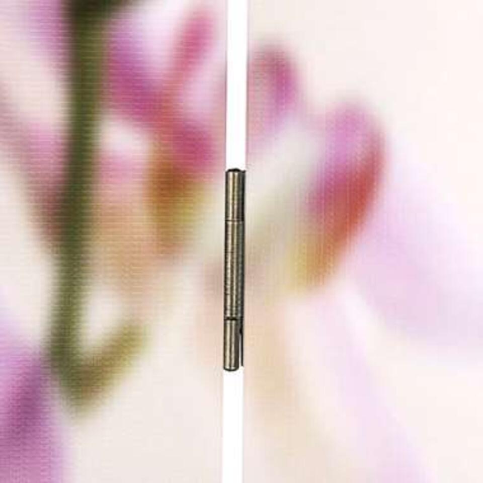 VIDAXL Kamerscherm - inklapbaar - bloem - 240x170 cm