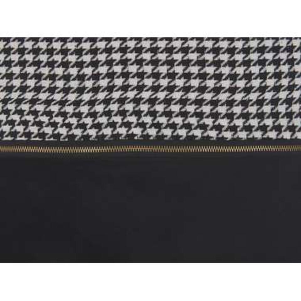 Beliani Sierkussen KINWAT - zwart polyester