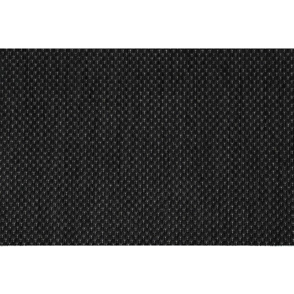 Speciaal zonde verkouden worden Garden Impressions Buitenkleed Portmany zwart 120x170 cm | Leen Bakker
