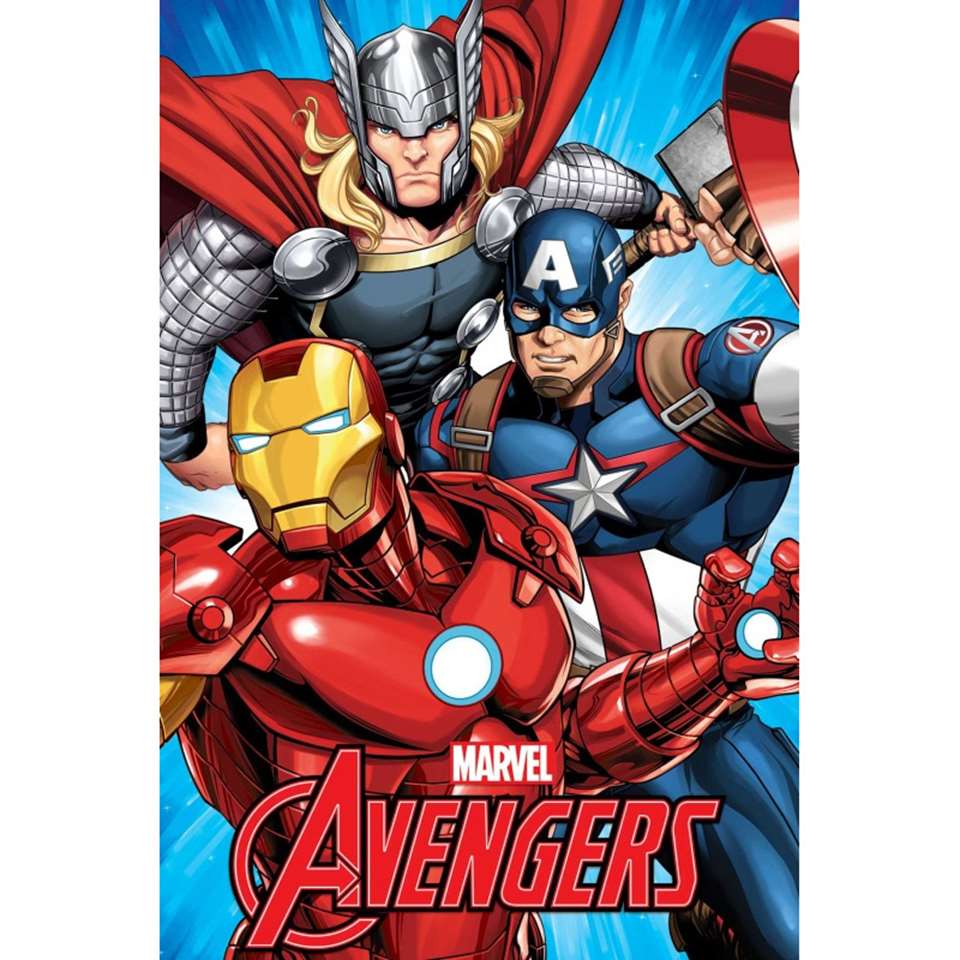 Marvel Avengers Fleeceplaid - 100 x 150 cm - Multi