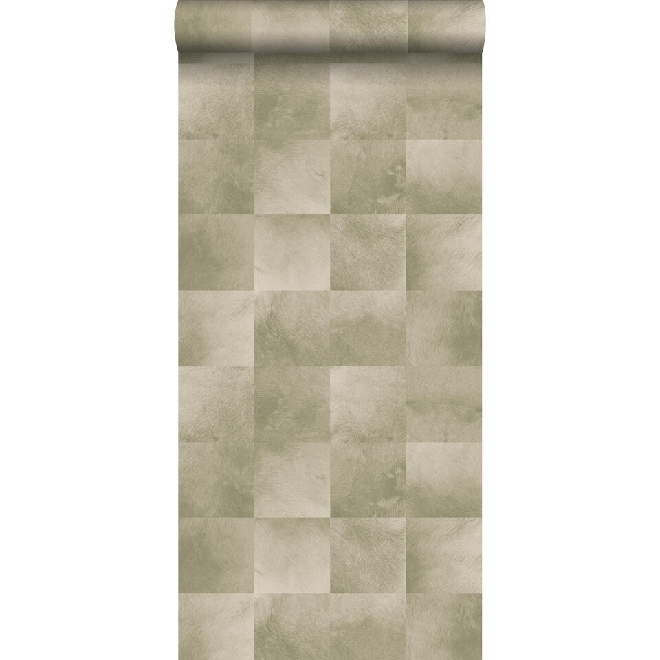 ESTAhome behang - dierenhuid - warm beige - 0.53 x 10.05 m product