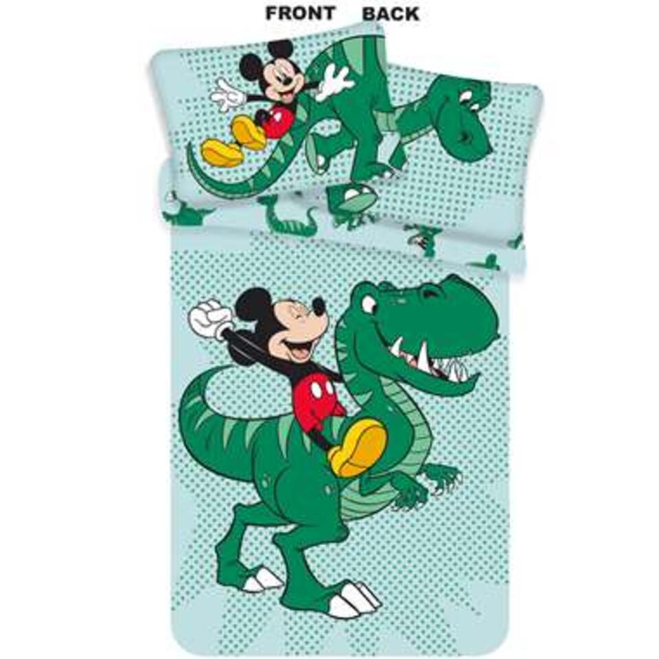 Disney Mickey Mouse Dino Baby Dekbedovertrek - 100x135cm product