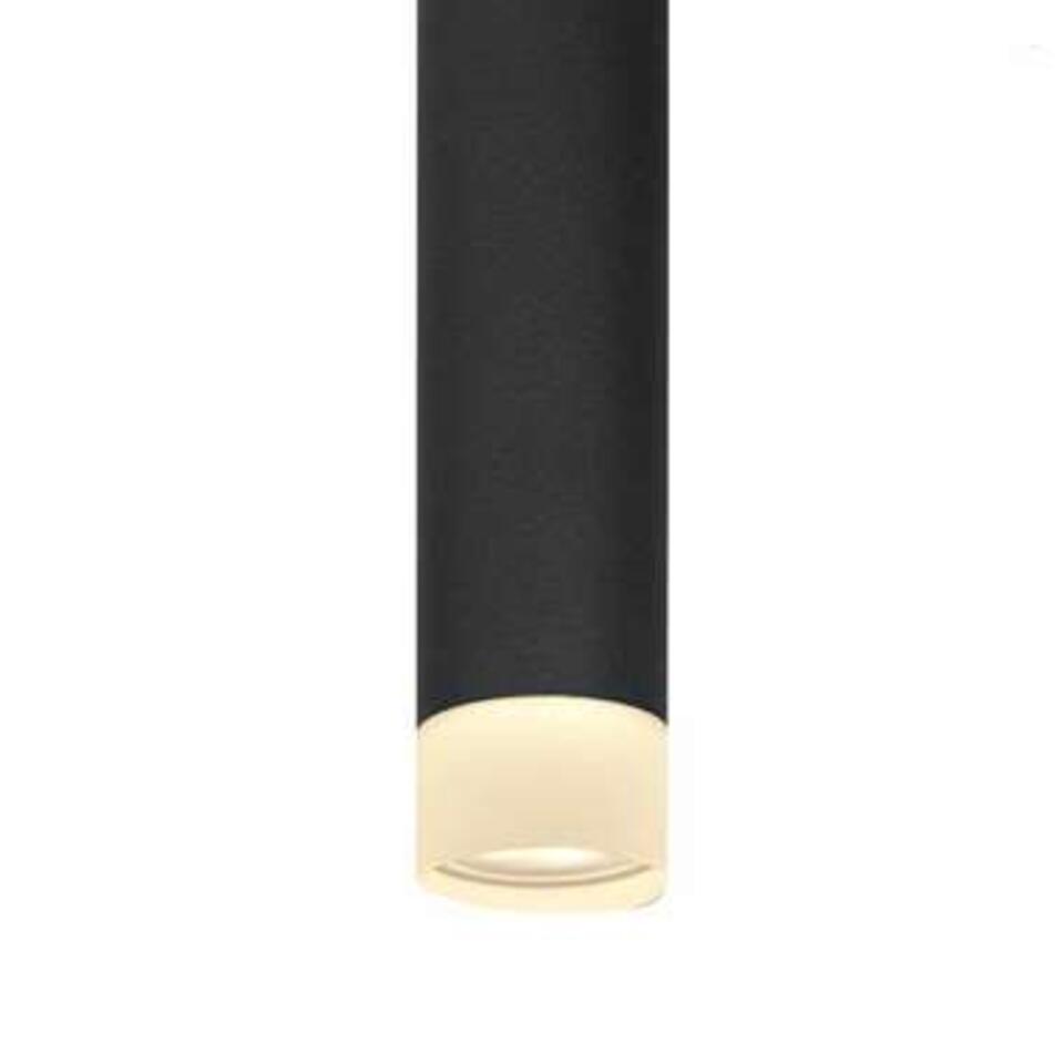 Highlight Hanglamp Tubes - 10 lichts - Ø 40 cm - zwart