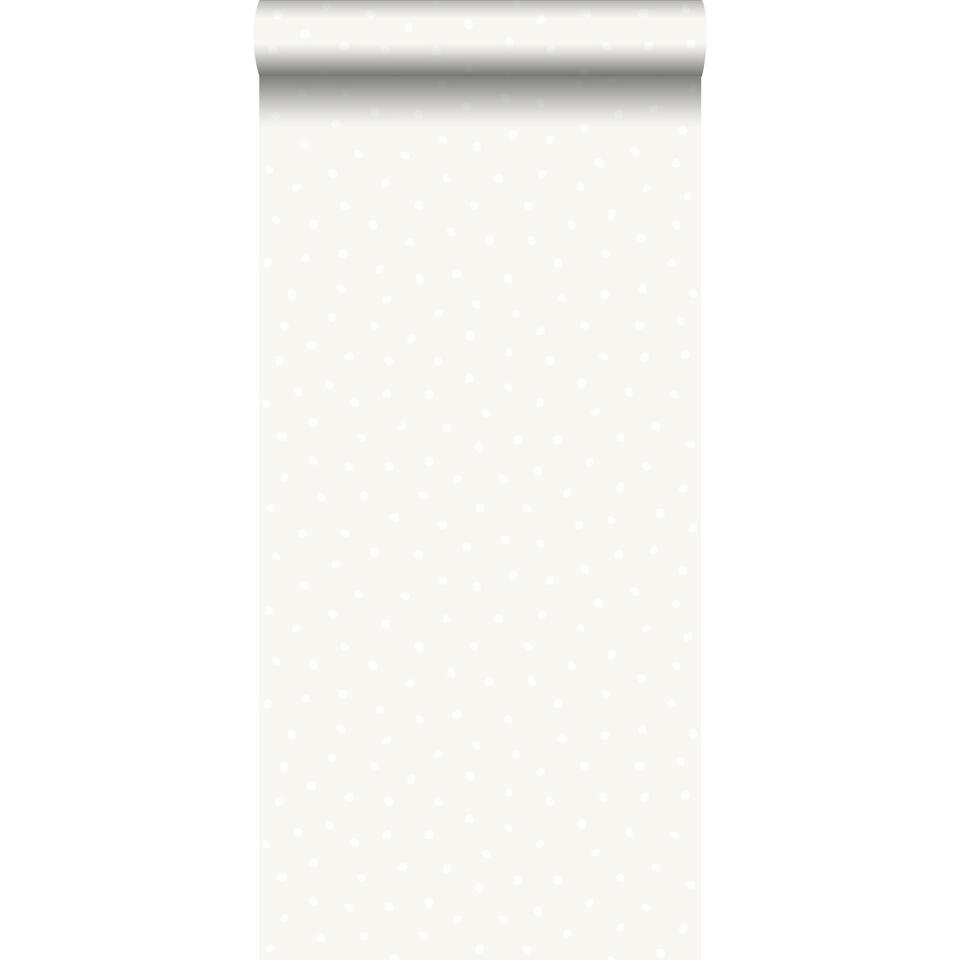 Origin behang - stippen - beige - 0.53 x 10.05 m product