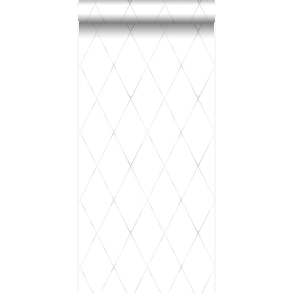 Origin behang - wieberruit-motief - licht warm grijs - 53 cm x 10,05 m product