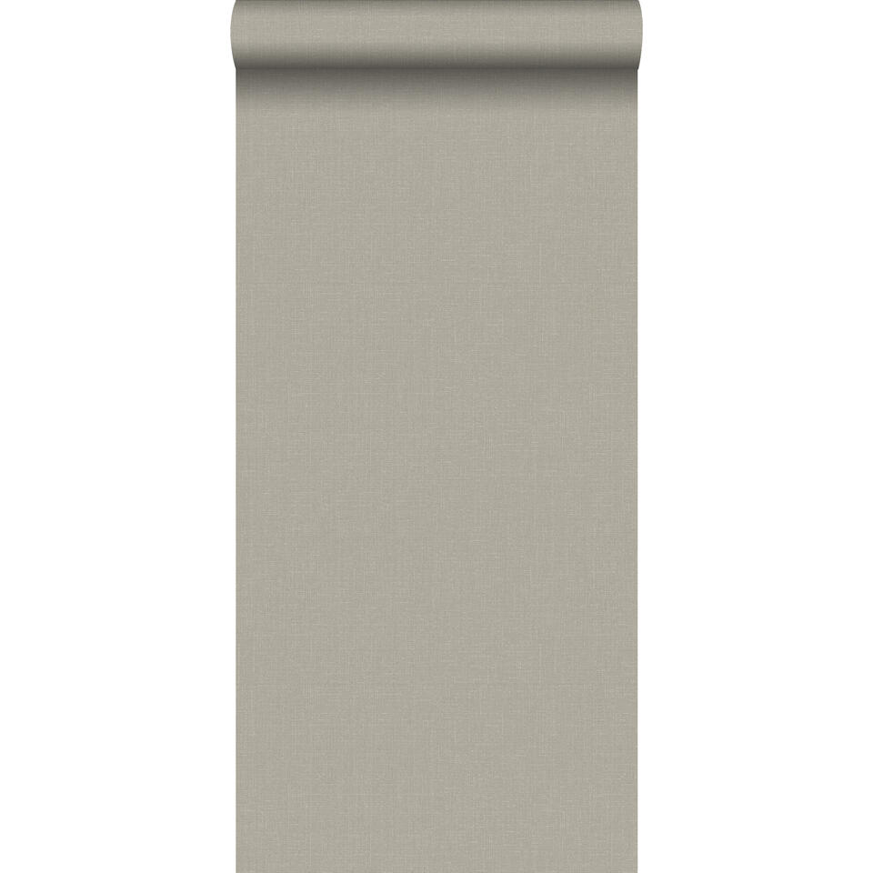 ESTAhome behang - linnenstructuur - taupe - 0.53 x 10.05 m product