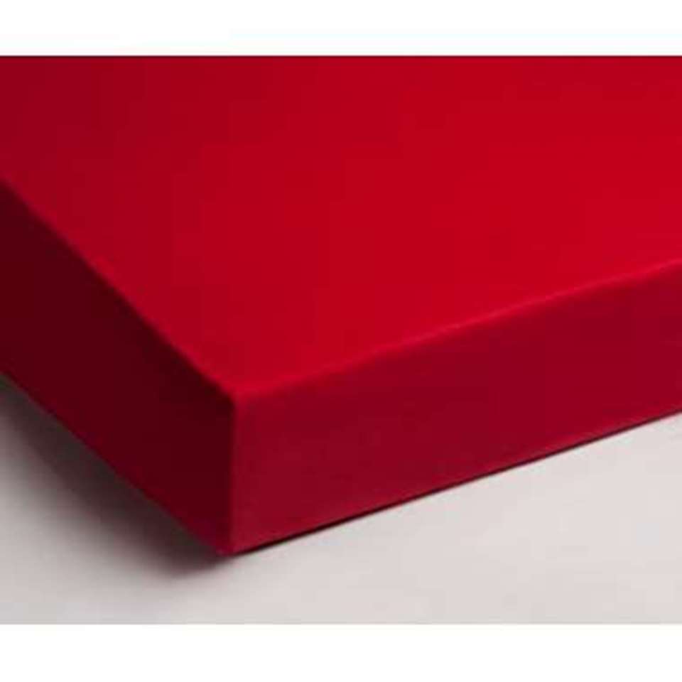 Day Dream Hoeslaken - Strijkvrij - 180x200 cm - Rood product