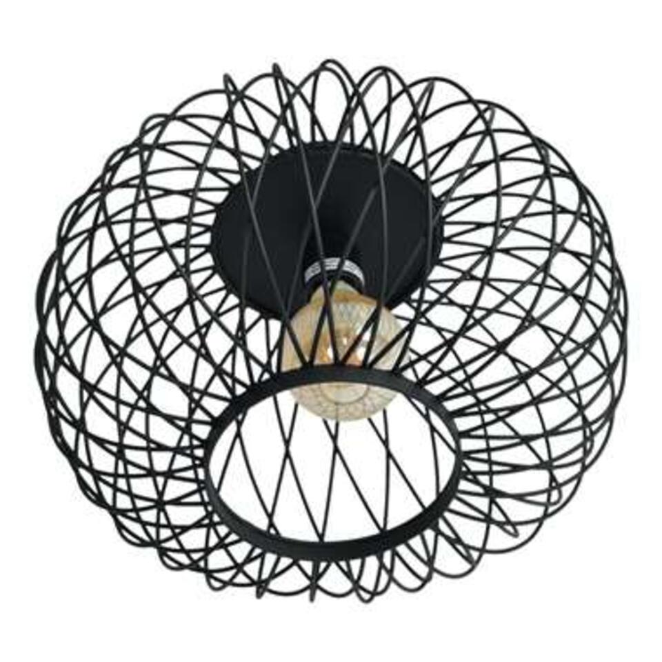 Urban Interiors Plafondlamp Twist Large - Ø 37 cm - zwart