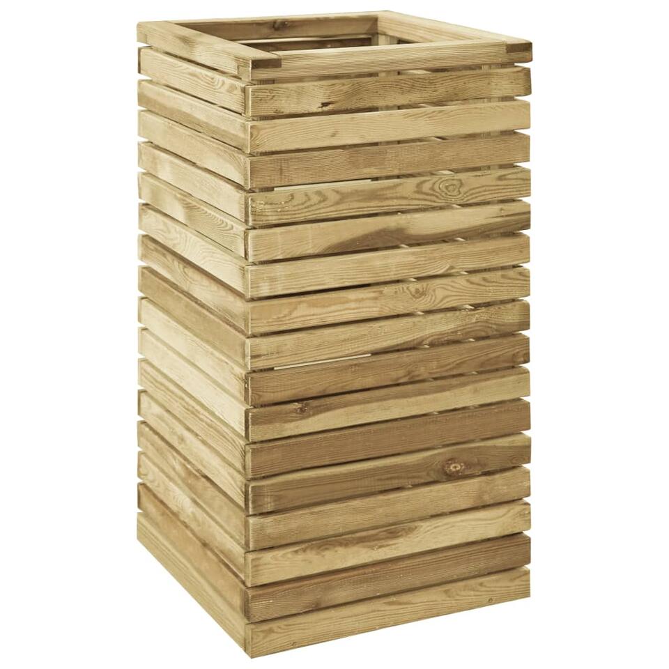vidaXL Plantenbak verhoogd 50x50x100 cm geïmpregneerd grenenhout product