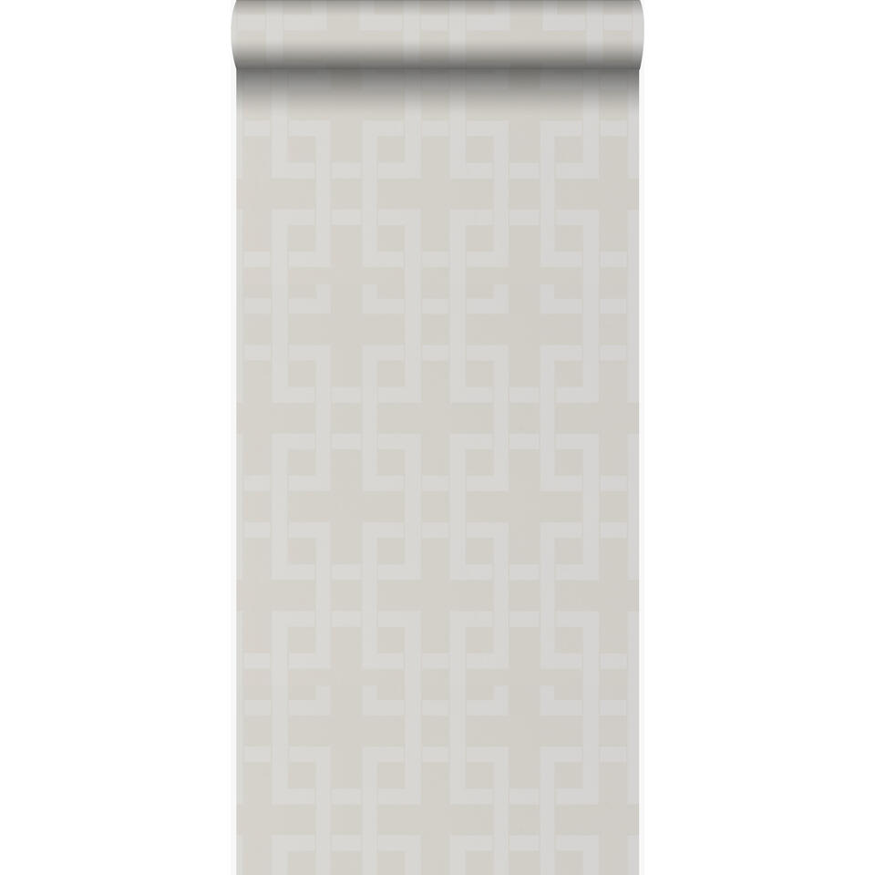 Origin behang - geometrische vormen - beige - 52 cm x 10,05 m product