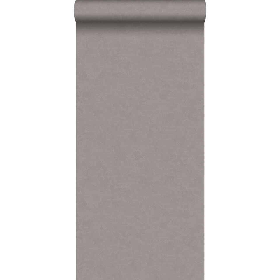 Origin behang - effen - taupe en glanzend brons - 53 cm x 10,05 m product