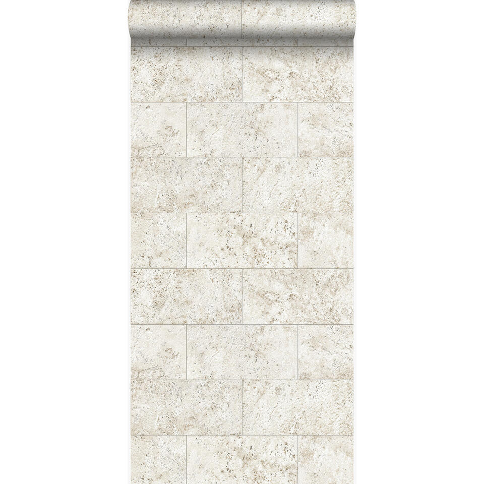 Origin behang - kalkstenen blokken - beige - 53 cm x 10.05 m product