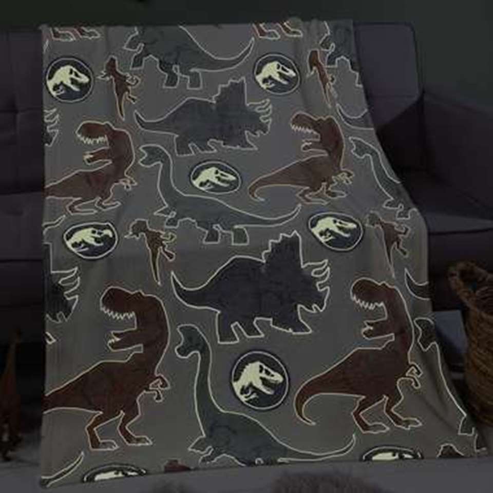 Jurassic World Fleece deken Dino - 100 x 150 cm - Polyester