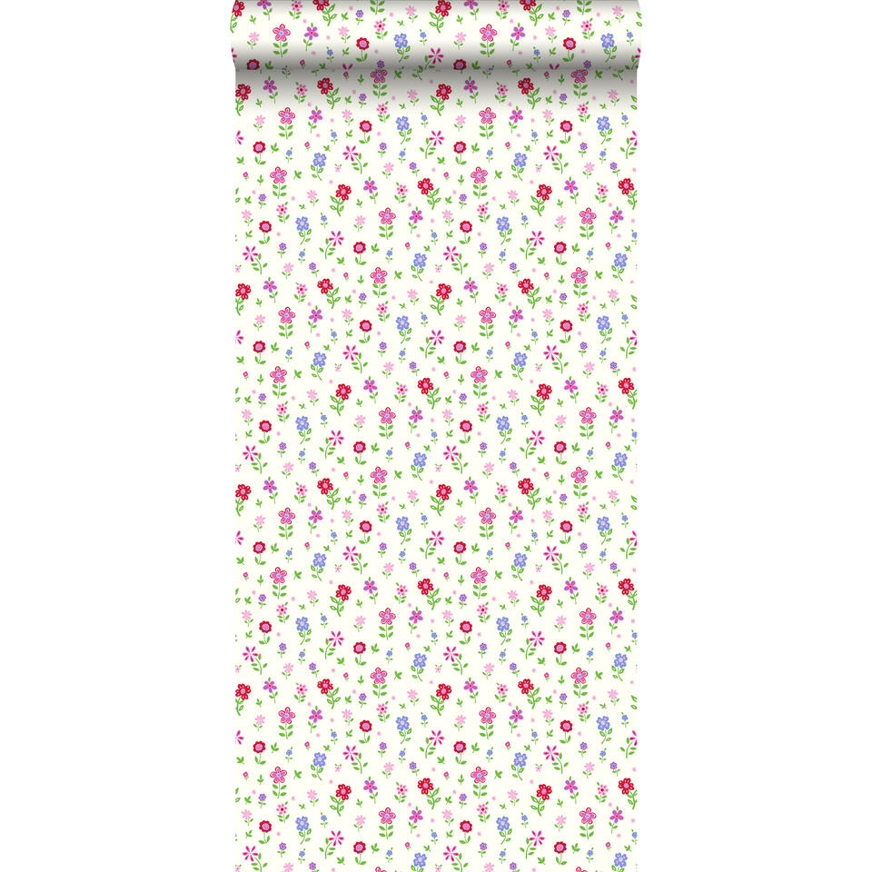 ESTAhome behang - bloemen - multicolor - 53 cm x 10,05 m product