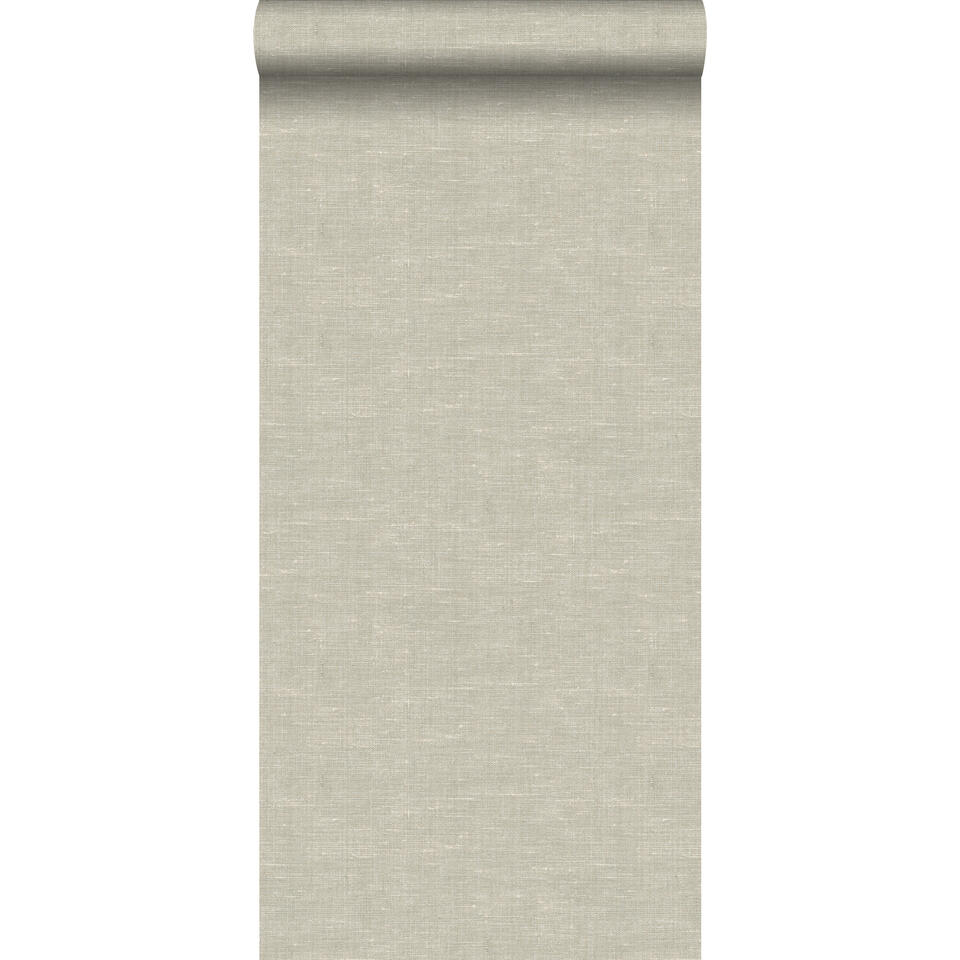Origin behang - linnenstructuur - beige - 0.53 x 10.05 m product