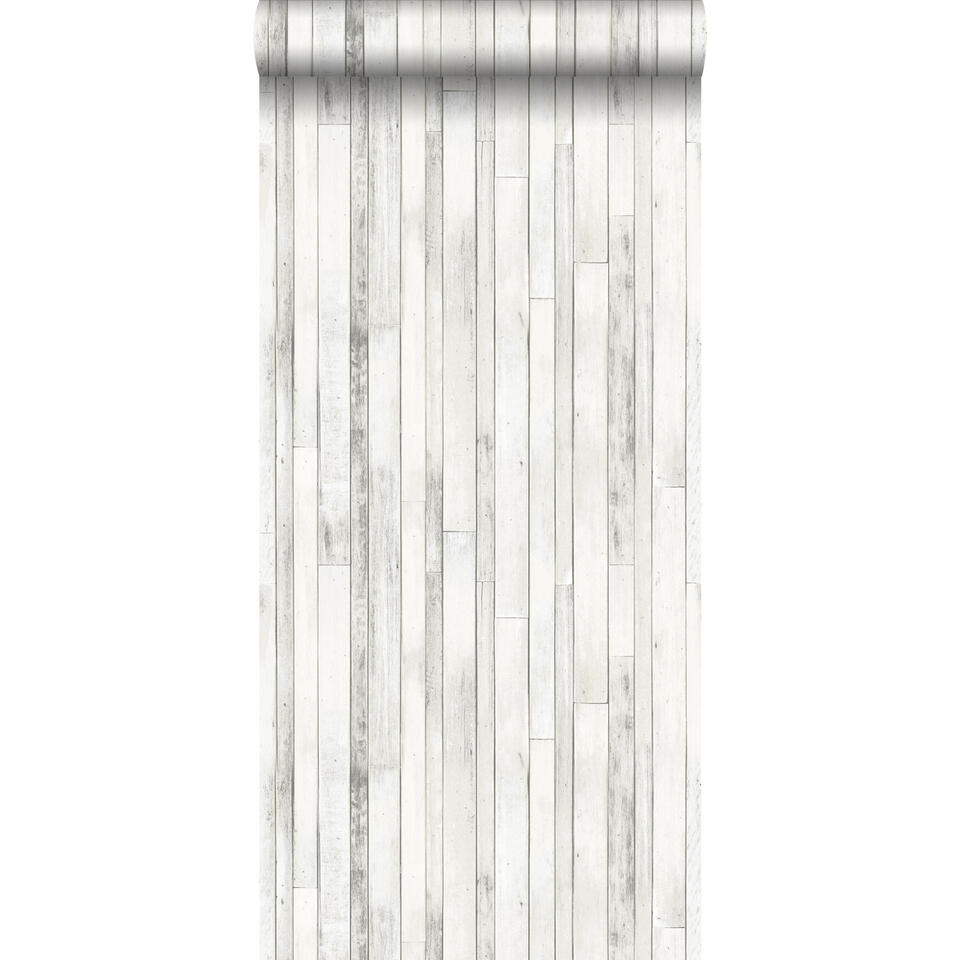 ESTAhome behang - sloophout - grijs wit - 53 cm x 10.05 m product