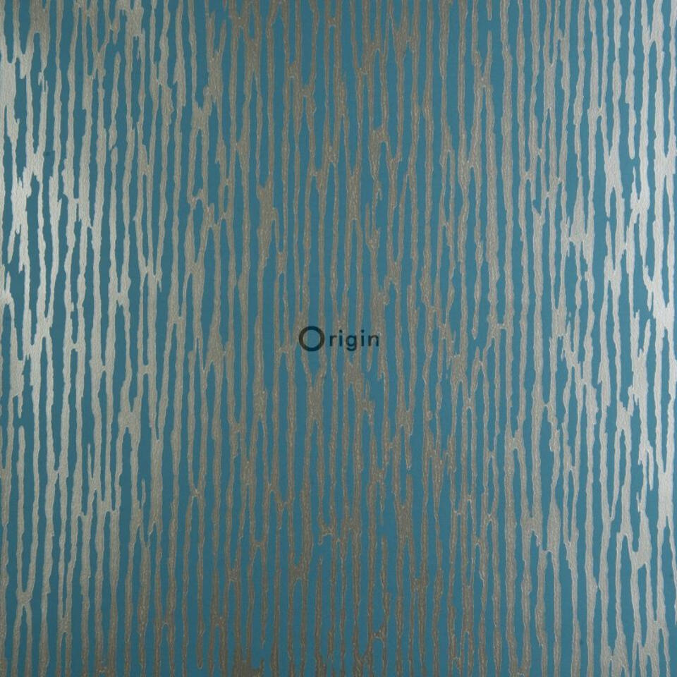 Origin behang - camouflage - petrolblauw - 52 cm x 10,05 m product
