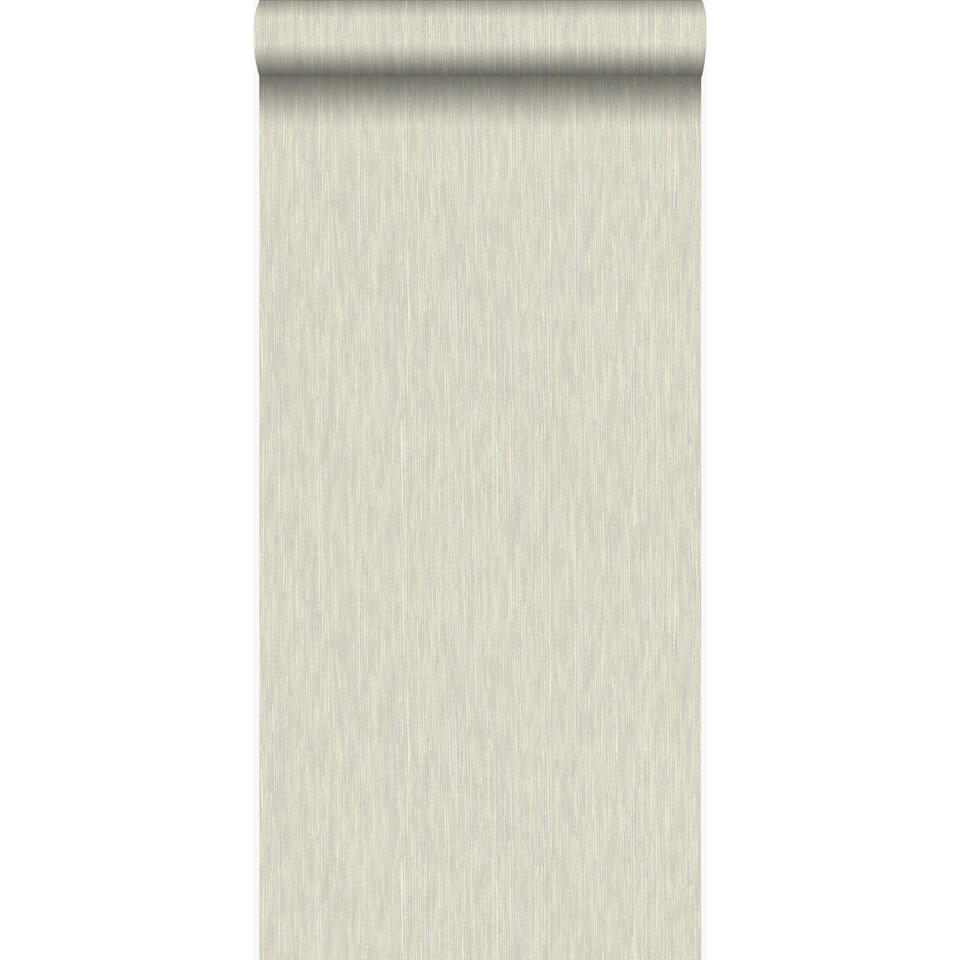 Origin behang - linnen - beige 53 cm x 10,05 m | Bakker