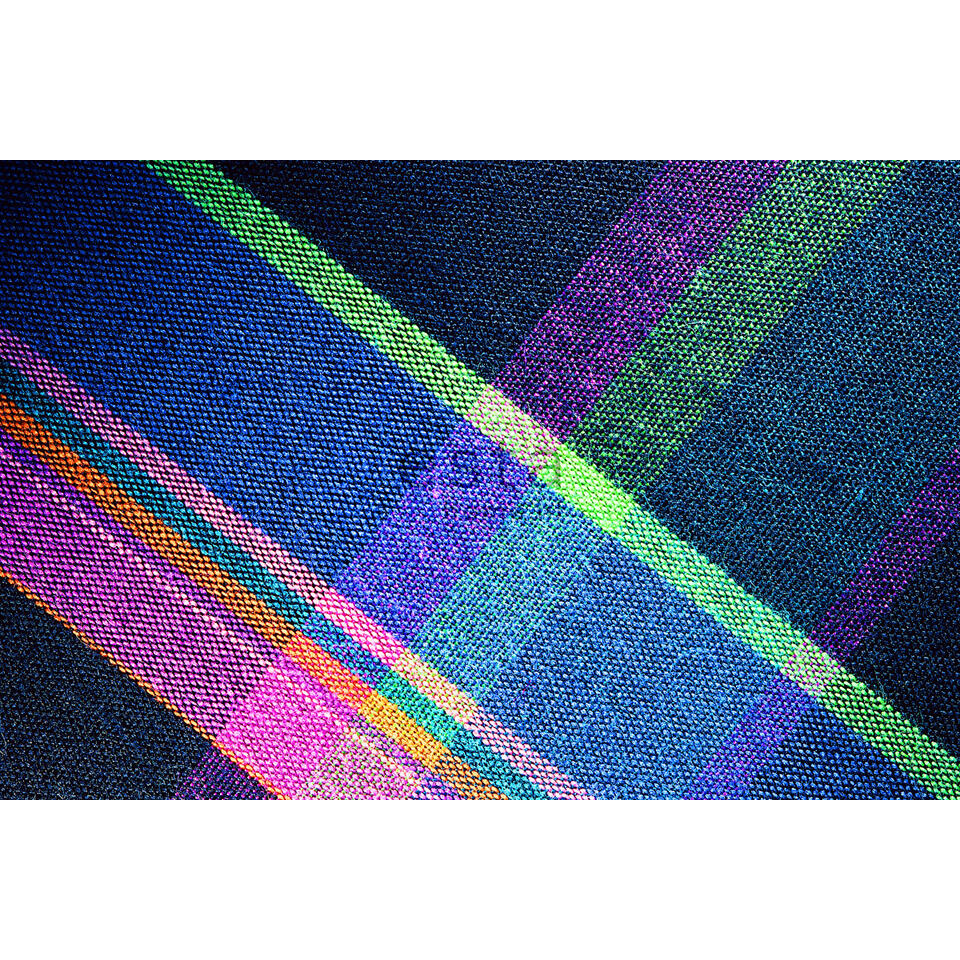 ESTAhome fotobehang - ruiten - blauw, roze, groen, paars - 372 x 270cm product