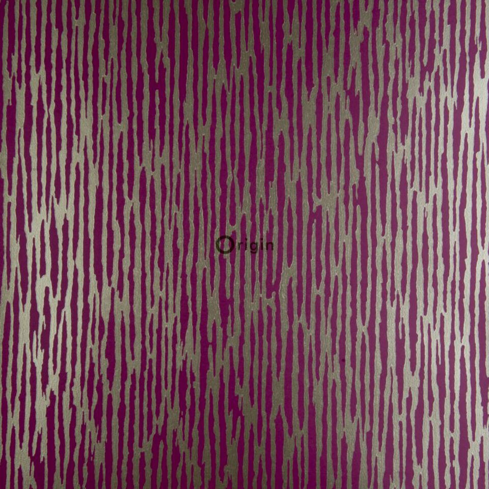 Origin behang - camouflage - aubergine paars - 52 cm x 10,05 m product