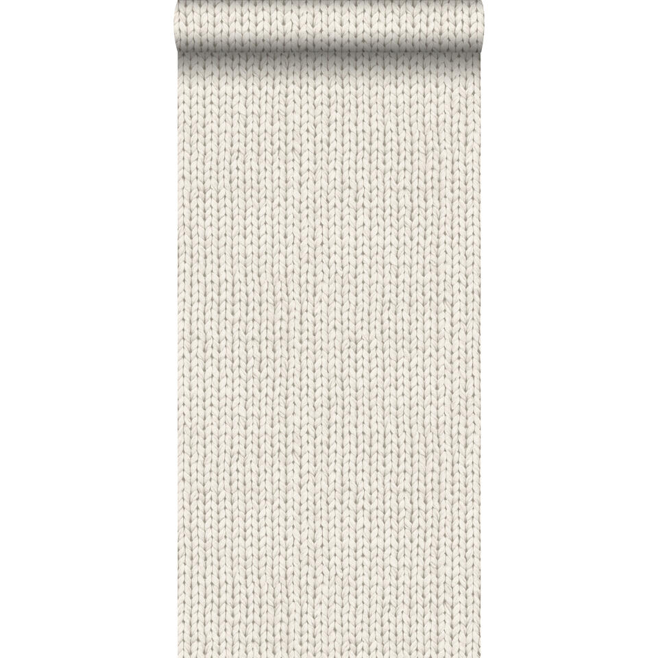 ESTAhome behang - breisel - beige - 53 cm x 10,05 m product