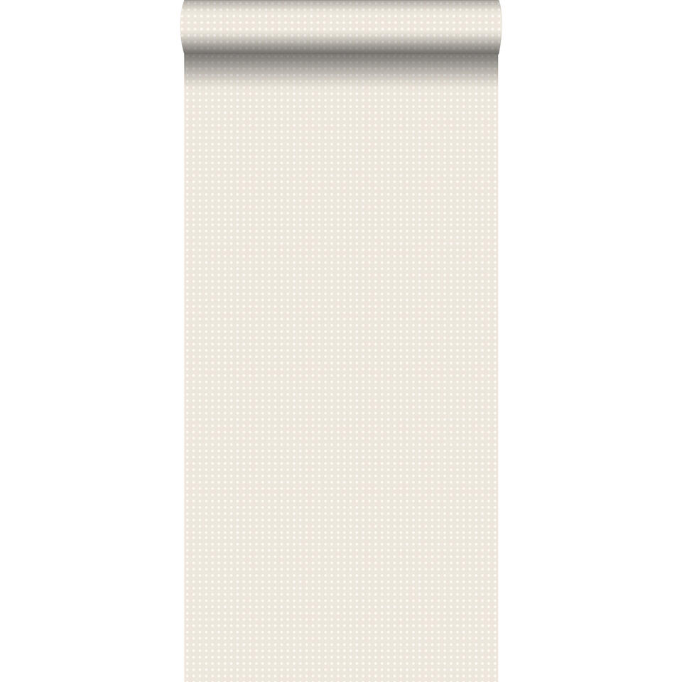 ESTAhome behang - kleine stippen - beige - 53 cm x 10,05 m product