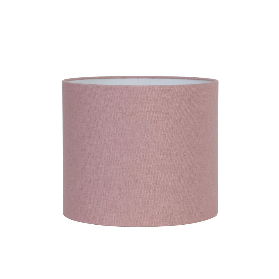 Lampenkap cilinder LIVIGNO - 40-40-30cm - roze