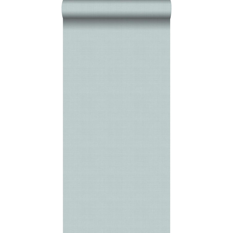 ESTAhome behang - linnenstructuur - vergrijsd blauw - 0.53 x 10.05 m product