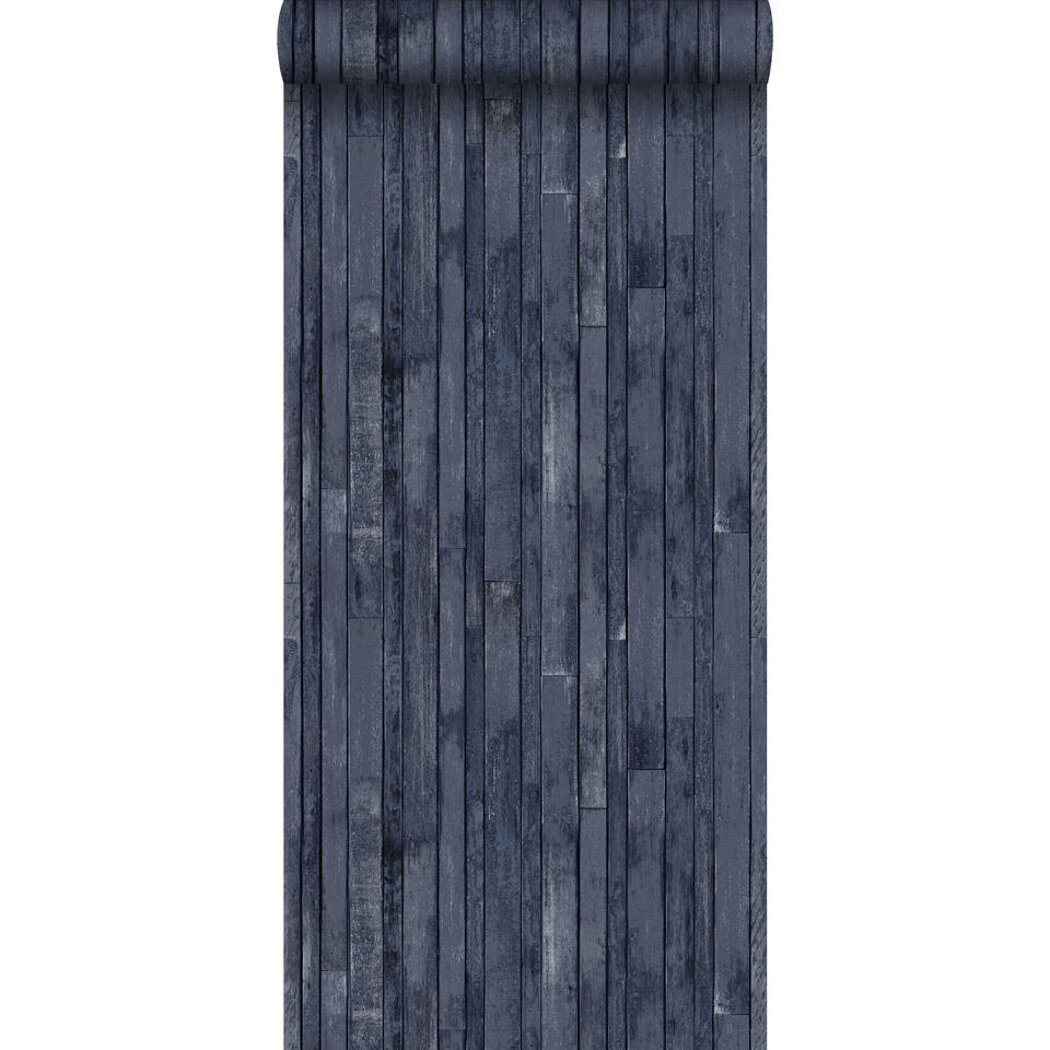 ESTAhome behang - sloophout - donkerblauw - 53 cm x 10.05 m product