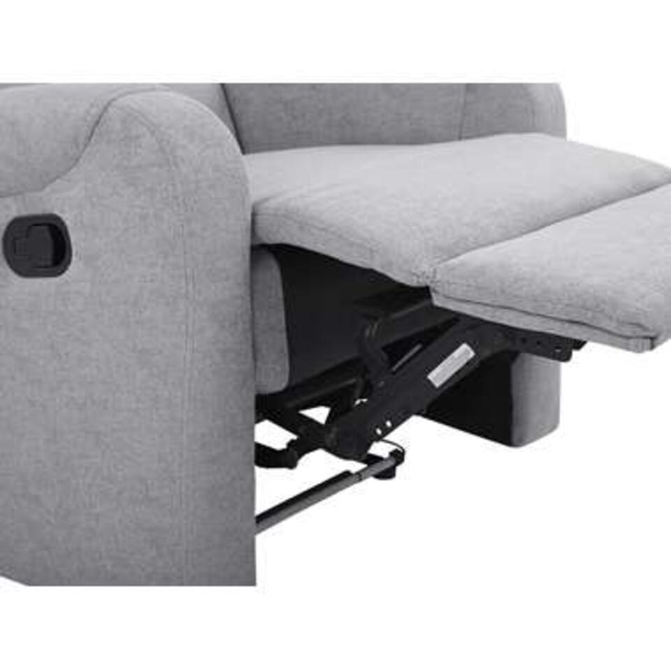 Beliani TV-fauteuil SOMERO - grijs polyester